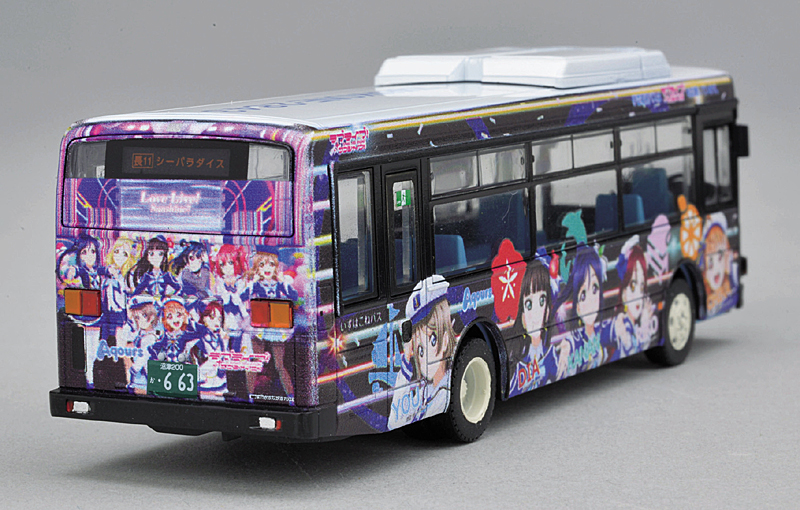 伊豆箱根バス ラブライブ!サンシャイン!!ラッピングバス3号車 – 新製品紹介