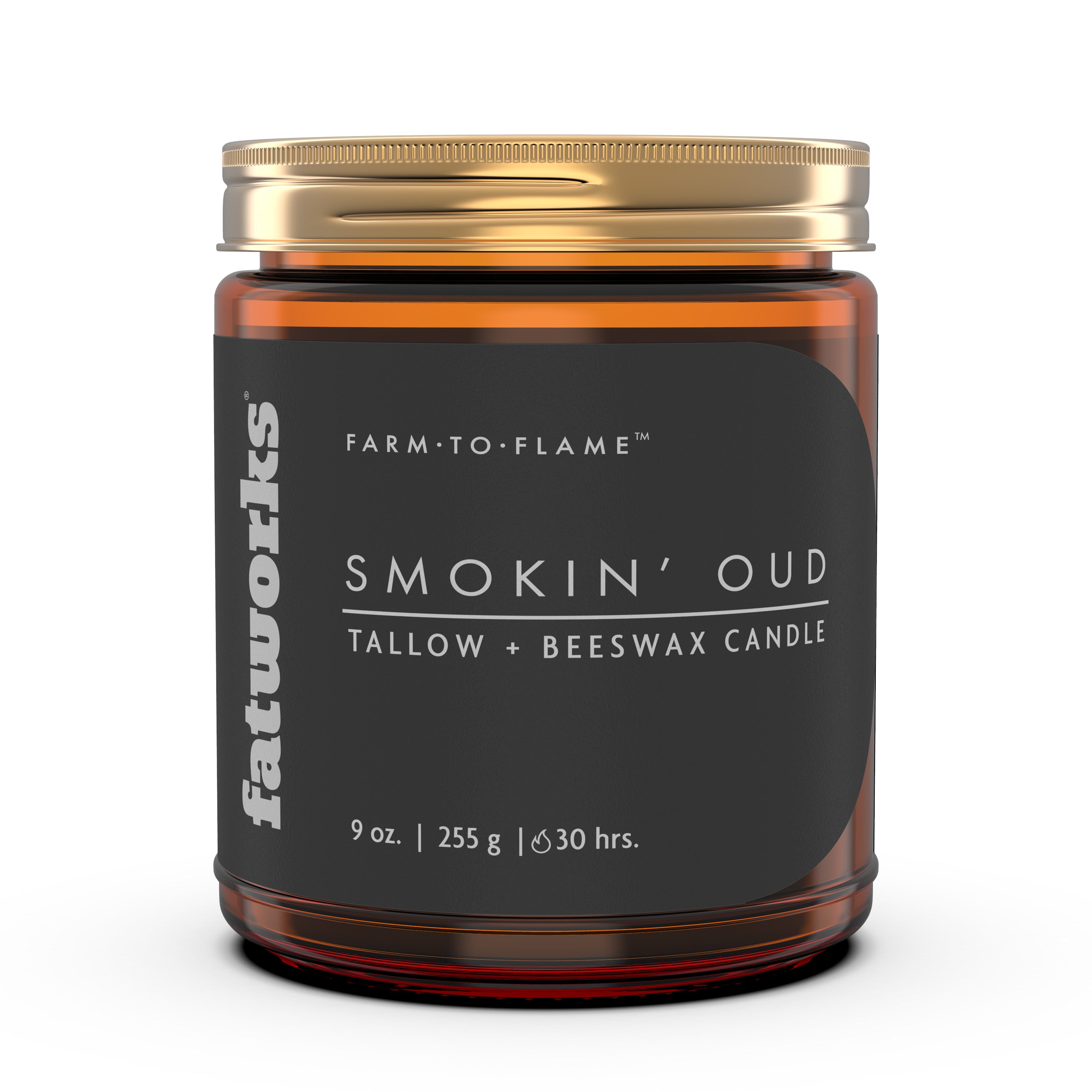 Smokin' Oud Tallow Candle | Fat Candles | Fatworks – Fatworks: The