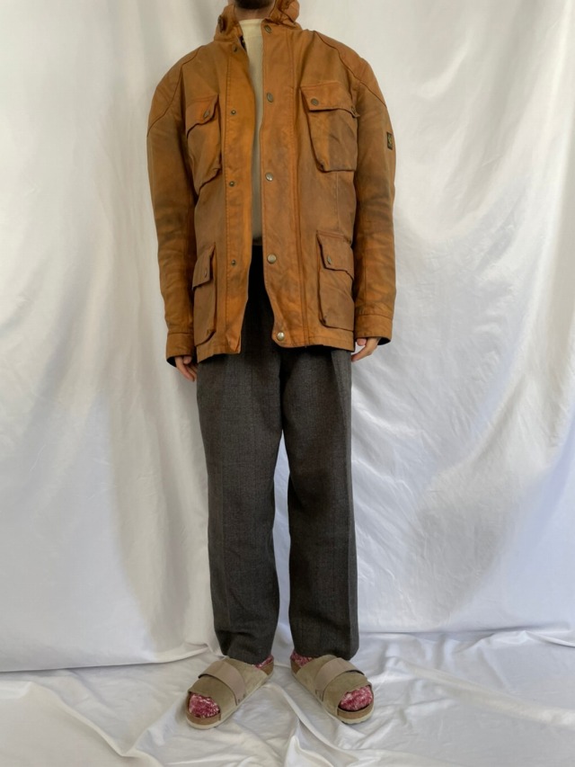 ベルスタッフ イタリア製 オイルドコットン オイルドジャケット
