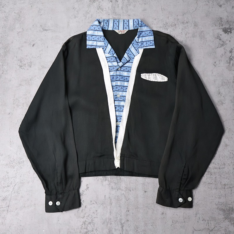 50年代 50s 長袖シャツ 開襟シャツ │ヴィテージ古着屋Feeet 通販