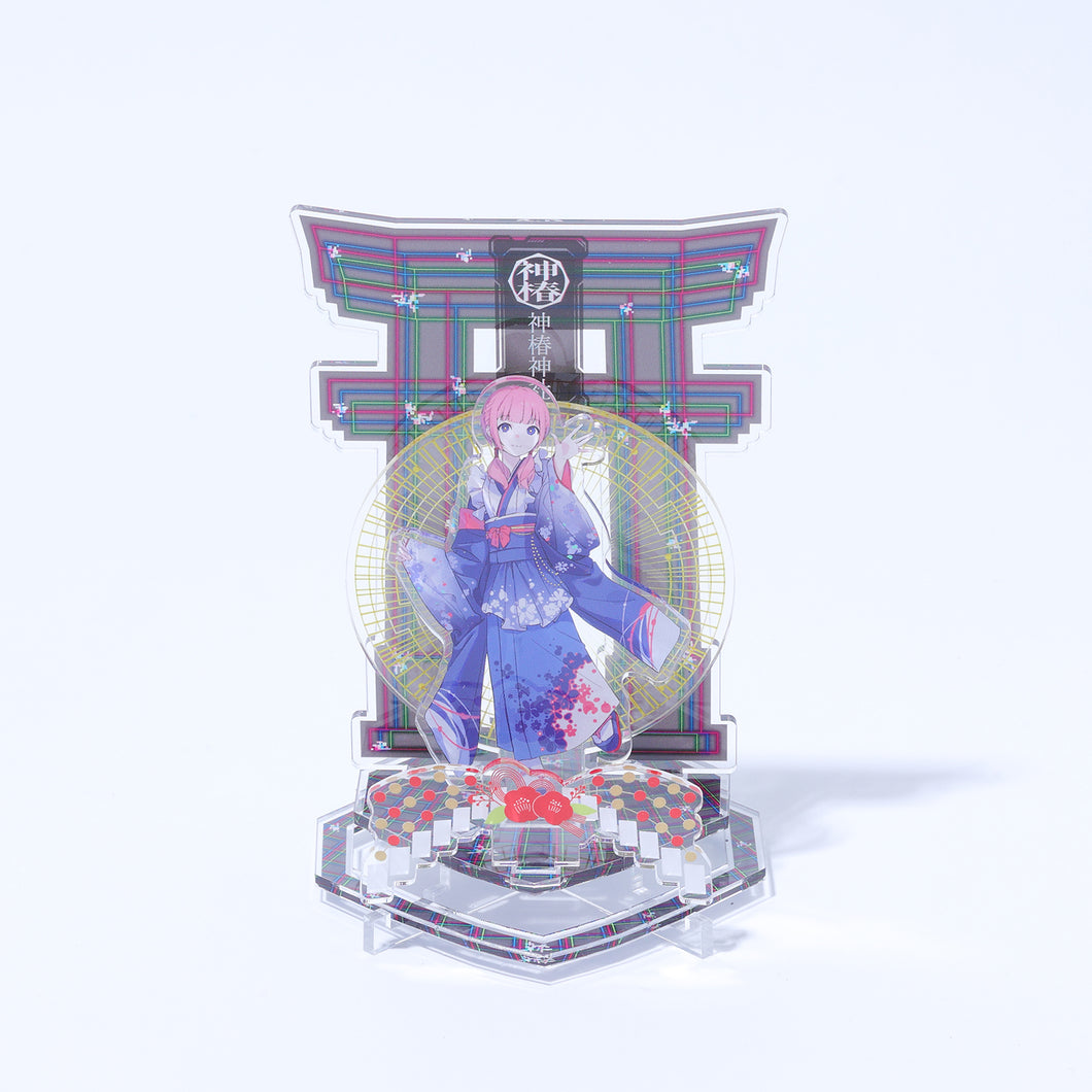 V.W.P】振袖立体アクリルスタンド 花譜／コミックマーケット103出展