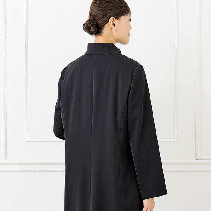 ライナーつき合繊素材のコート M・ブラック｜東京ソワールオンライン