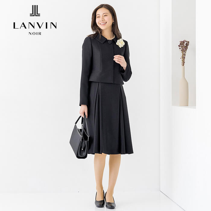 新聞掲載】ショールカラーアンサンブル 9号・ブラック｜東京ソワール