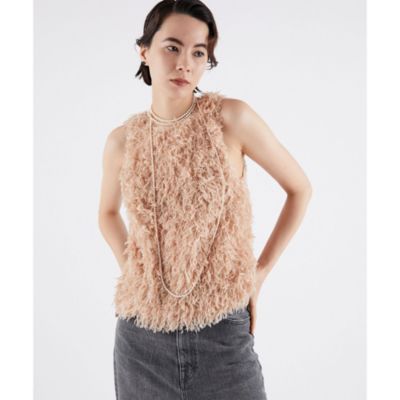 Whim Gazette(ウィム ガゼット)の【GEMINI】フェザーノースリーブプル