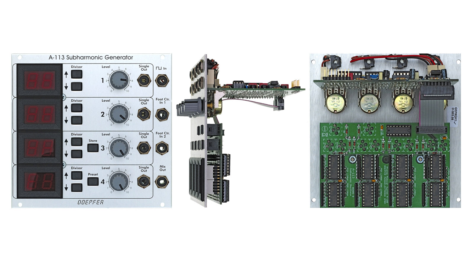 A-113 Subharmonic Generator - A-100 Eurorack Modular Synthesizer