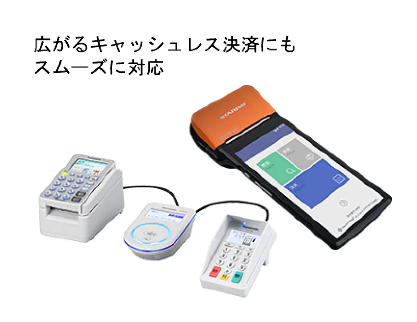 CASIO Bluetoothレジスター SR-C550｜レジの購入なら福島レジスター