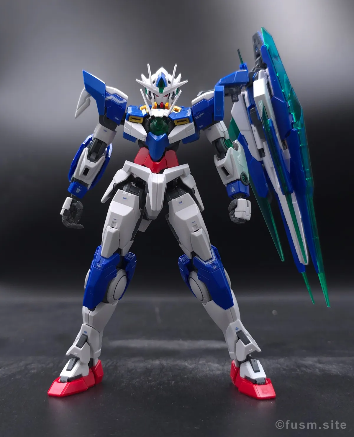 RG ダブルオークアンタ レビュー】外観とギミックが魅力！