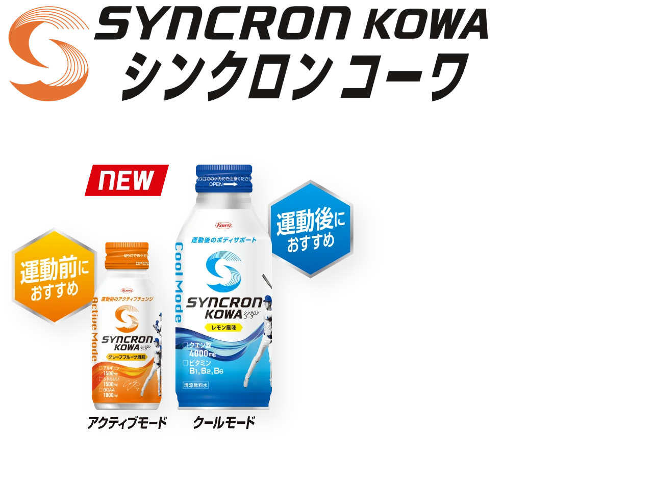 シンクロンコーワ【公式サイト】｜運動、スポーツのあらゆるシーンで