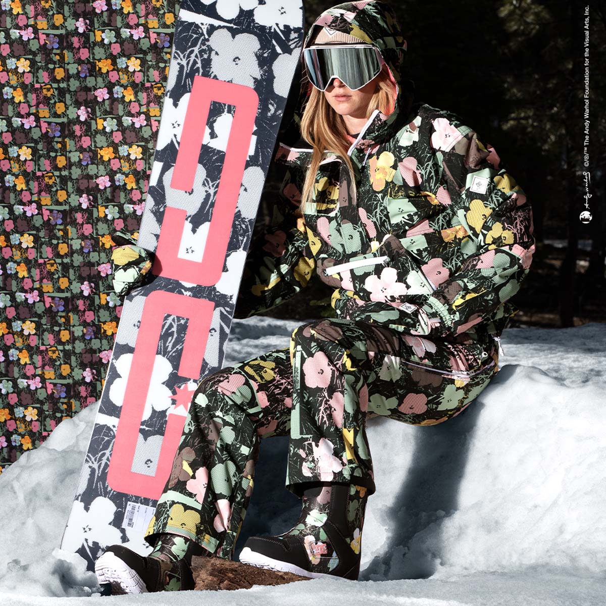 DC SNOWBOARDING × アンディ・ウォーホル、コラボコレクション発売