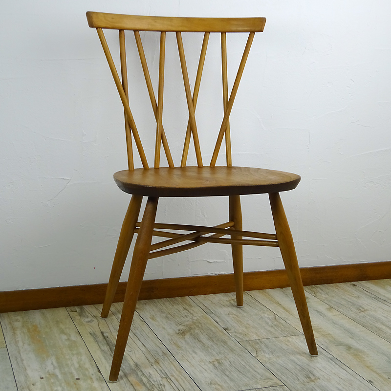 ヴィンテージ イギリス アーコール クロスバック チェア