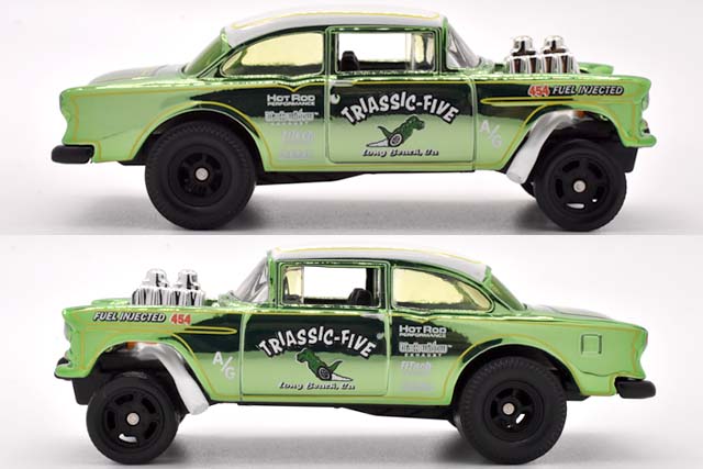 55 CHEVY BEL AIR GASSER “TRIASSIC-FIVE” のレビュー！Vettyの愛車RLC