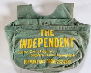 Vintage Newspaper Bag | eBay