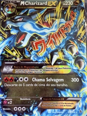 M Charizard EX (X) 69/106 Flashfire Holo | eBay