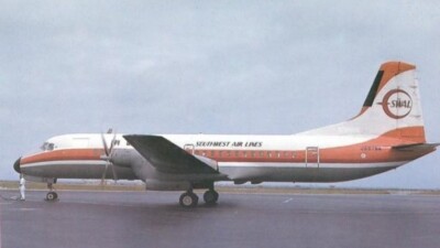 Southwest Airlines Japan NAMC YS-11 JA8794 postcard | eBay