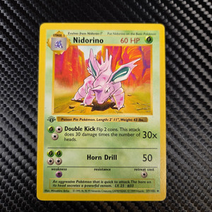 Nidorino 1st Edition | eBay