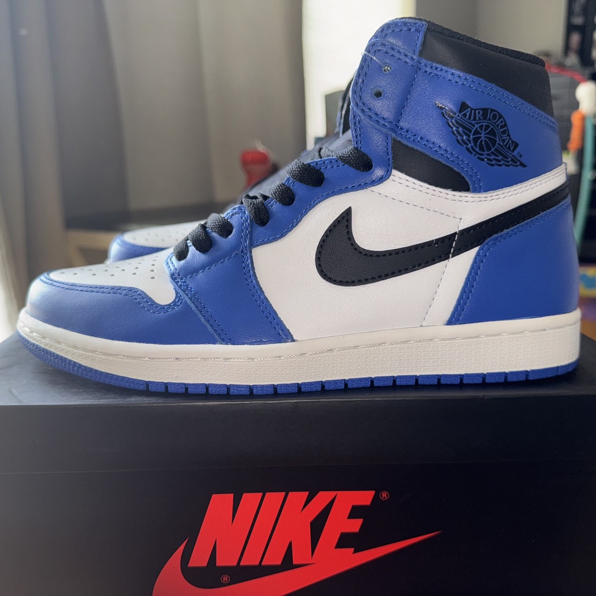 Size 8 - Jordan 1 Retro High OG Game Royal 2018 884802828969| eBay
