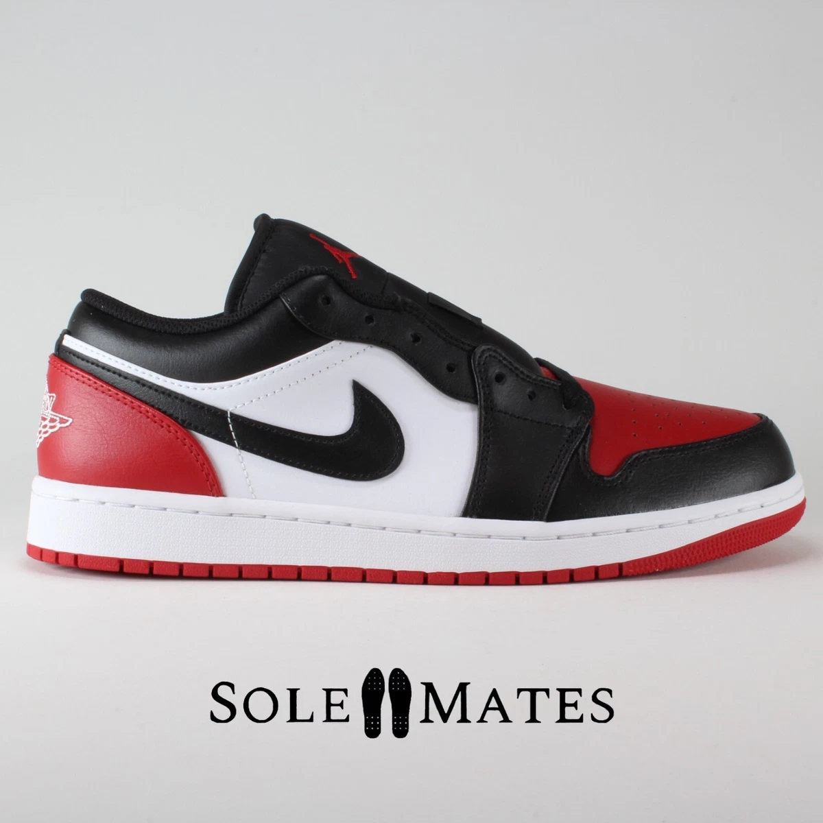 Jordan 1 Low Bred Toe 2.0 for Sale | Authenticity Guaranteed | eBay