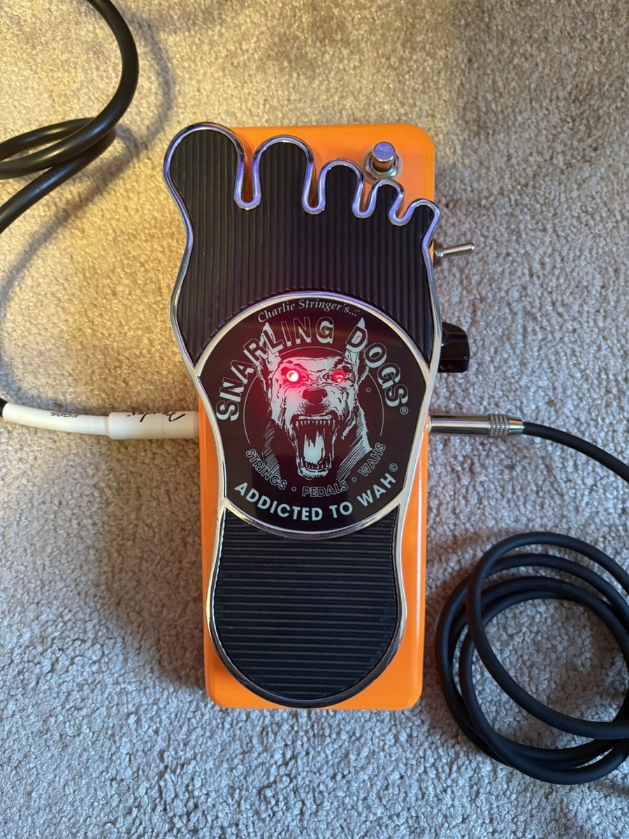 Snarling Dogs™ Charlie Stringer Fire Bawl 2 Alarm Wah Wah Pedal | eBay