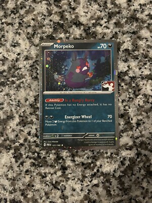 Morpeko 121/182 Pokemon Play! Prize Pack Series 5 Stamped TCG Card
