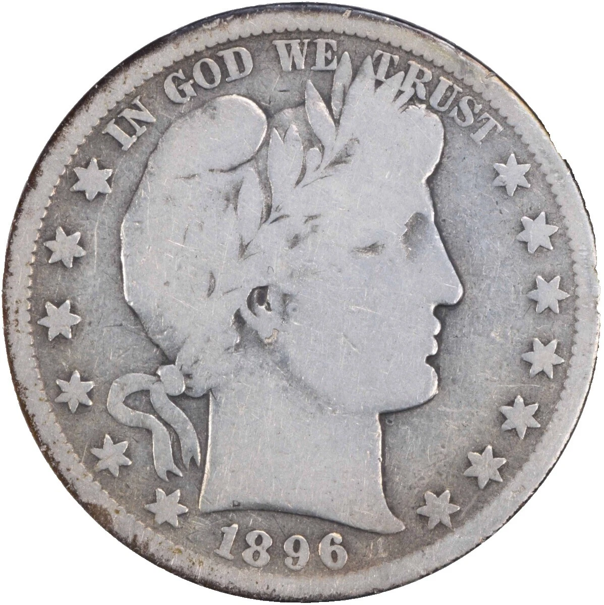 1896 Year Barber Half Dollars (1892-1915) for sale | eBay