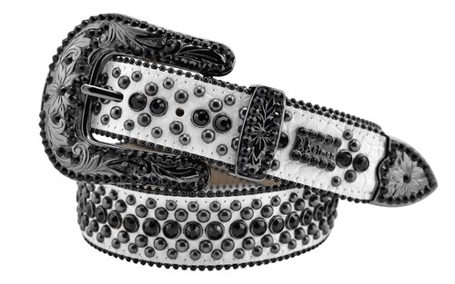 Nicole Club For Men Studded Leather Belt | eBay