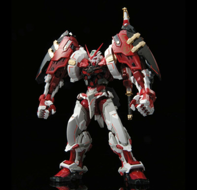 HiRM Hi-Resolution Gundam Astray Red Frame Powered Red 1/100 model