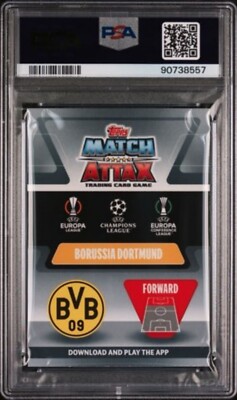 2021 Topps Match Attax Erling Haaland Diamond Limited Edition BVB