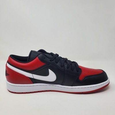 Size 13 - Air Jordan 1 Low Alternate Bred Toe for sale online | eBay
