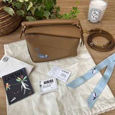 LOEWE x Suna Fujita Lemur Puzzle Bag Mini Hand Shoulder Limited