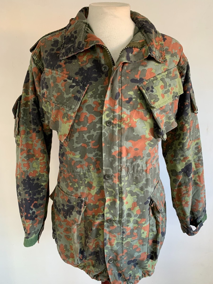 OLDSCHOOL Belgian Flecktarn Camo Coat Jacket SEYNTEX Air Force