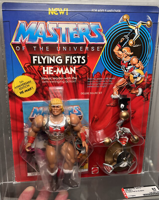 AFA 85 He-Man 1986 MOTU Mattel Flying Fists He-Man Series 5 (85-85