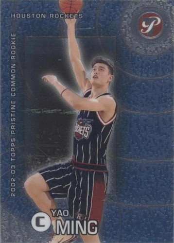 2002-03 Topps Pristine Yao Ming NBA RC ROOKIE 02 2003 HOUSTON