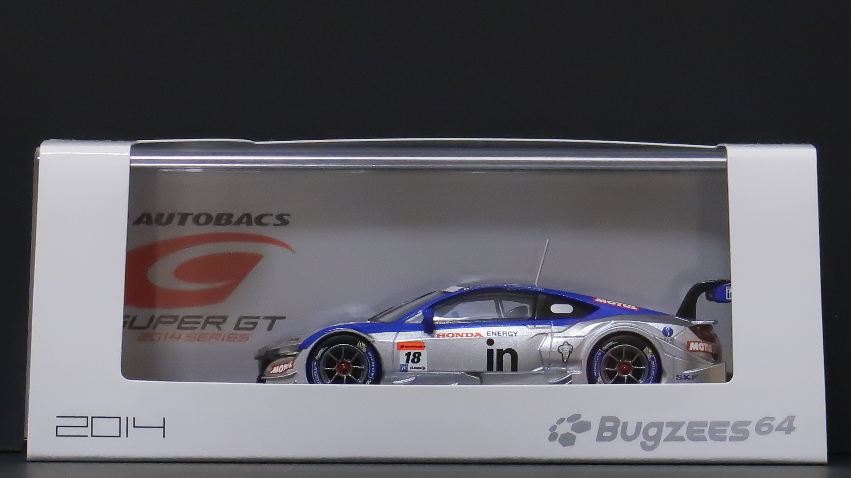 モデルインプレッション】Bugzees 1/64 SUPER GT GT500 #18 Weider