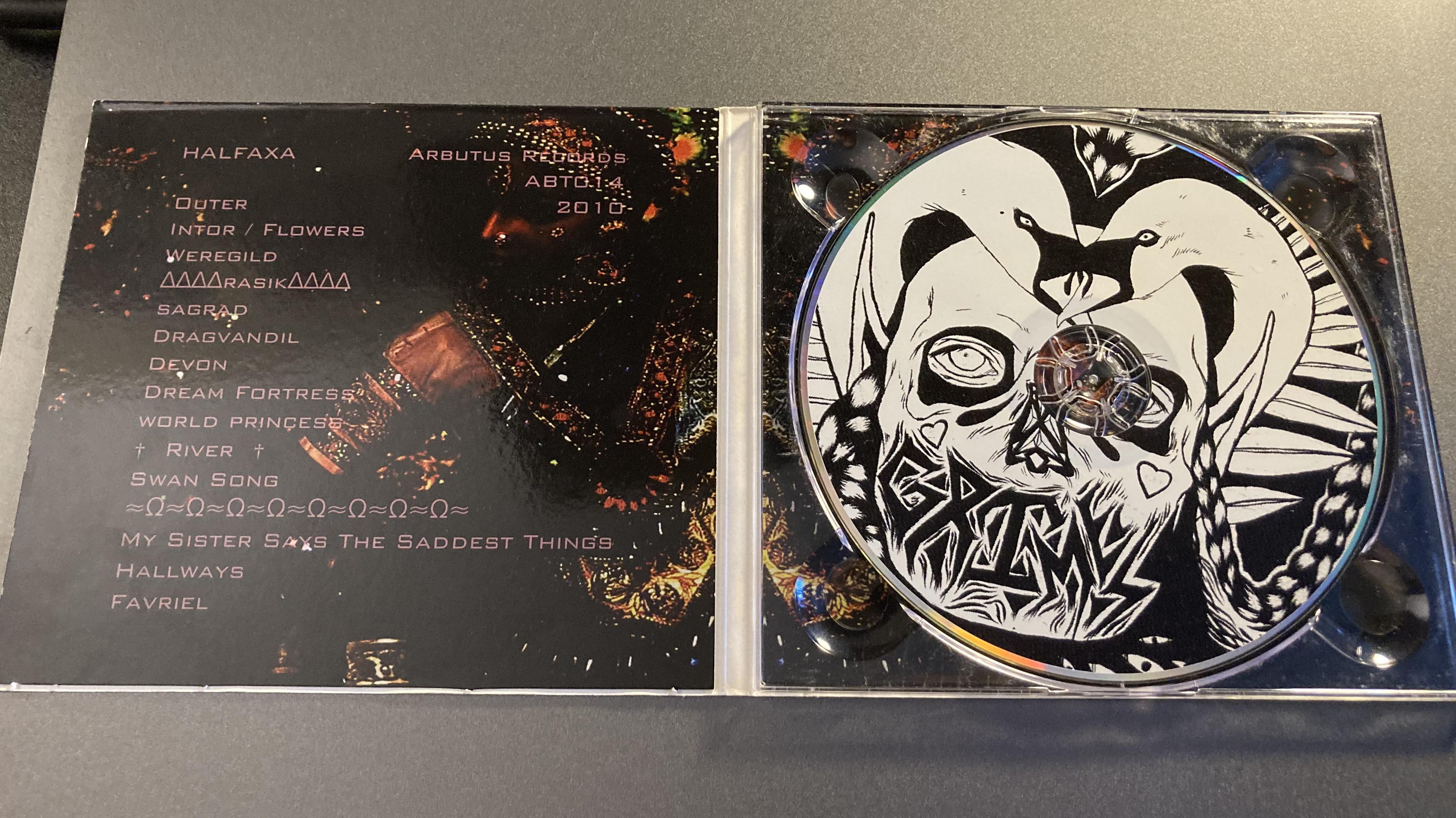 is this an early halfaxa cd? or just something weird i found in a