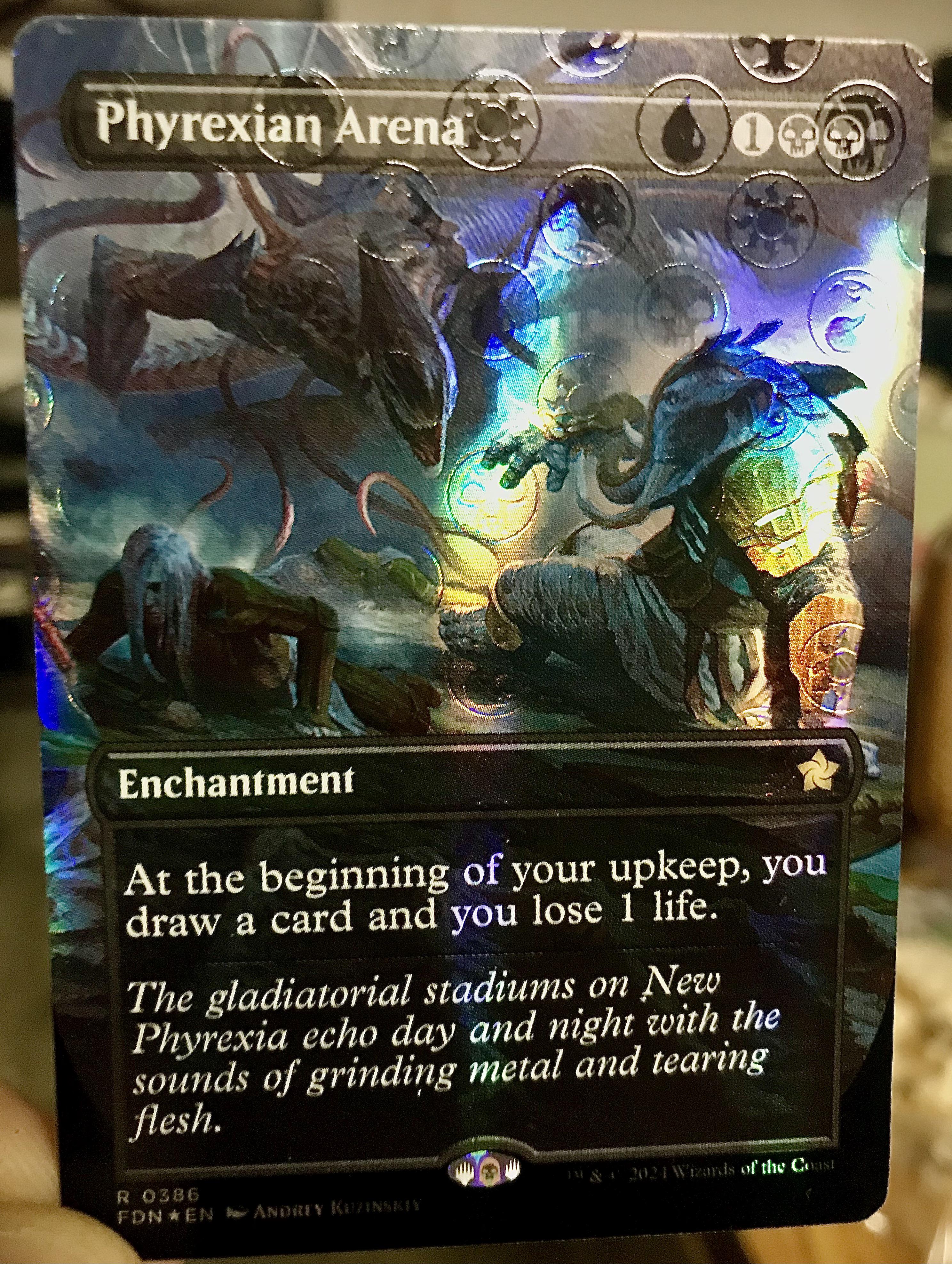 Phyrexian Arena (Mana Foil) 🔥 : r/mtg