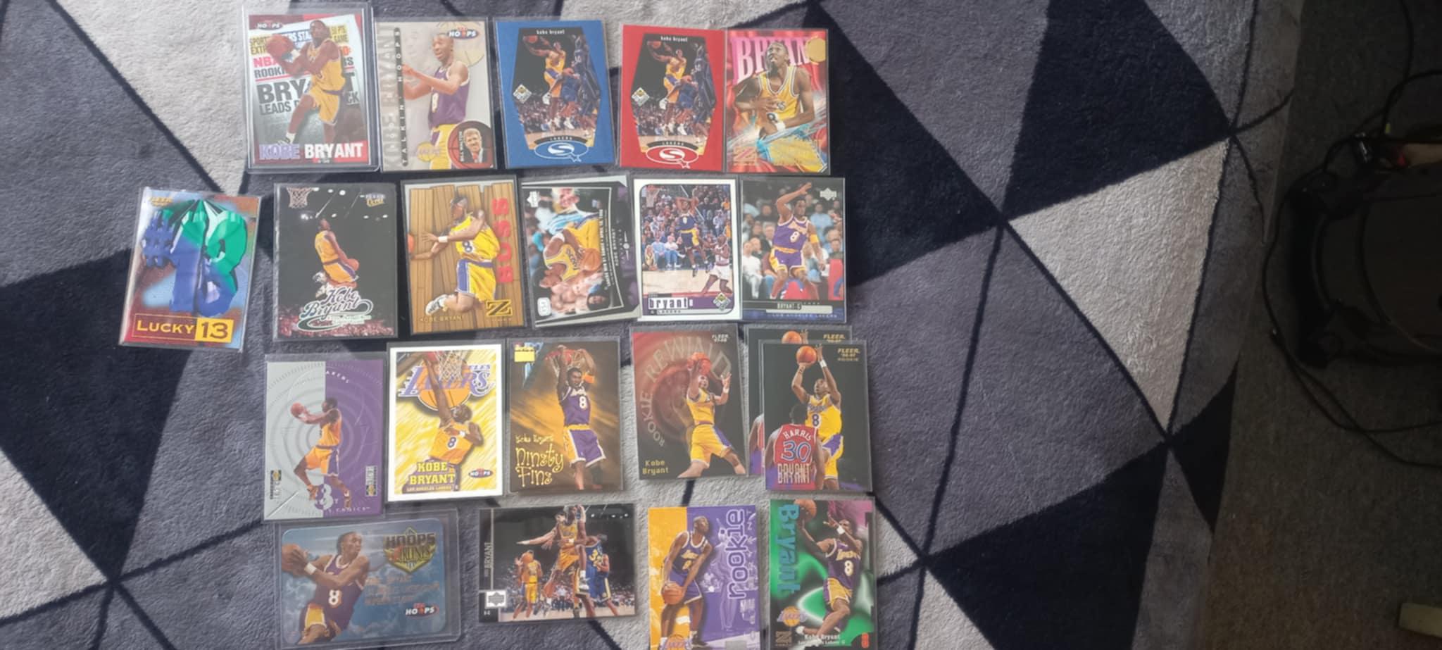 Fleer 1996-97 Lucky 13 Redemption + Redeemed #13 Kobe Bryant RC