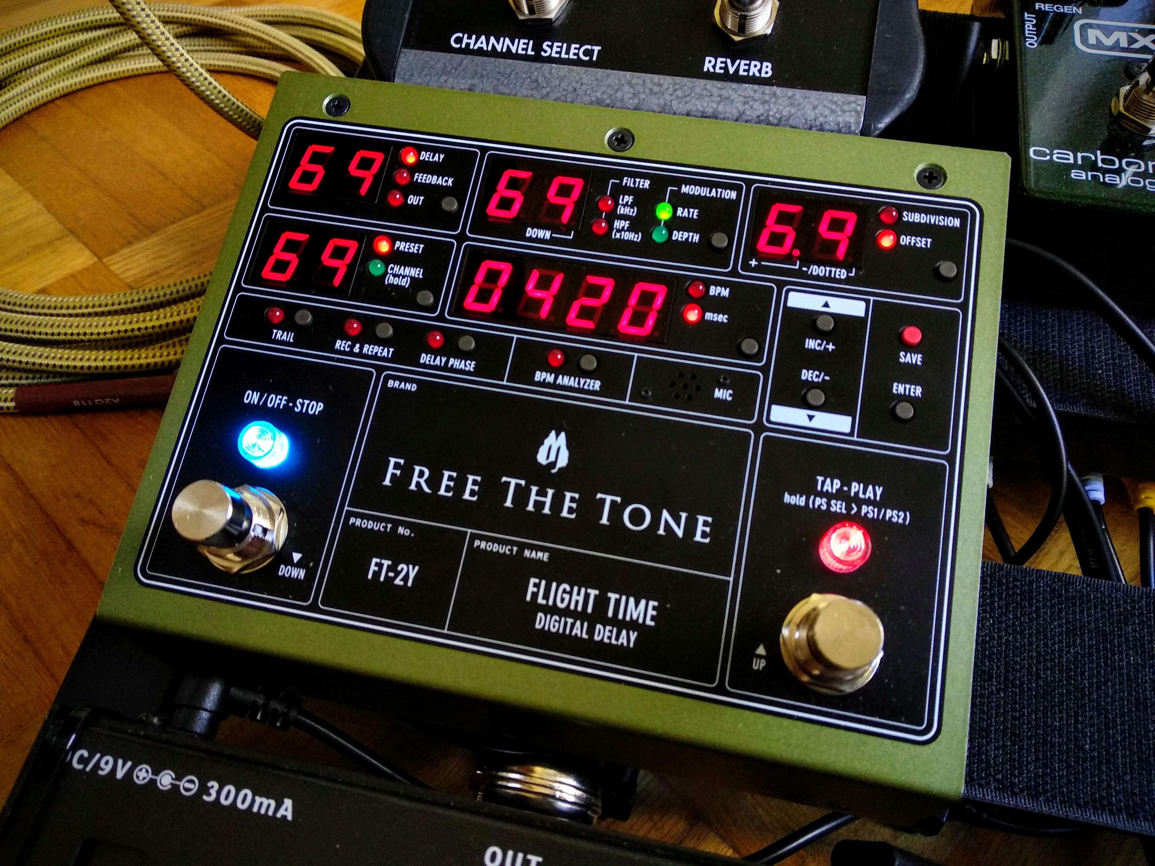 NPD] Free The Tone - Flight Time FT-2Y : r/guitarpedals