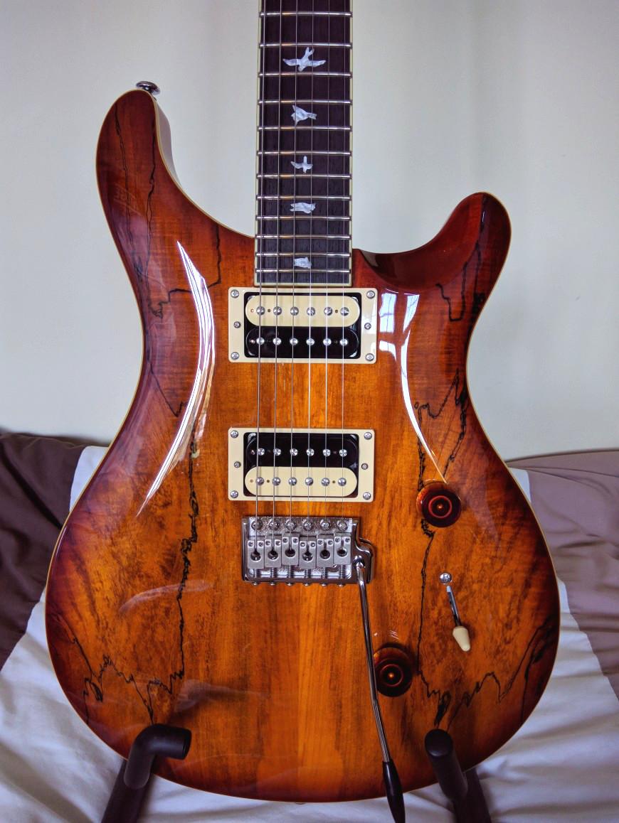 新しいPRS SE Custom 24 Spalted Maple : r/PaulReedSmith