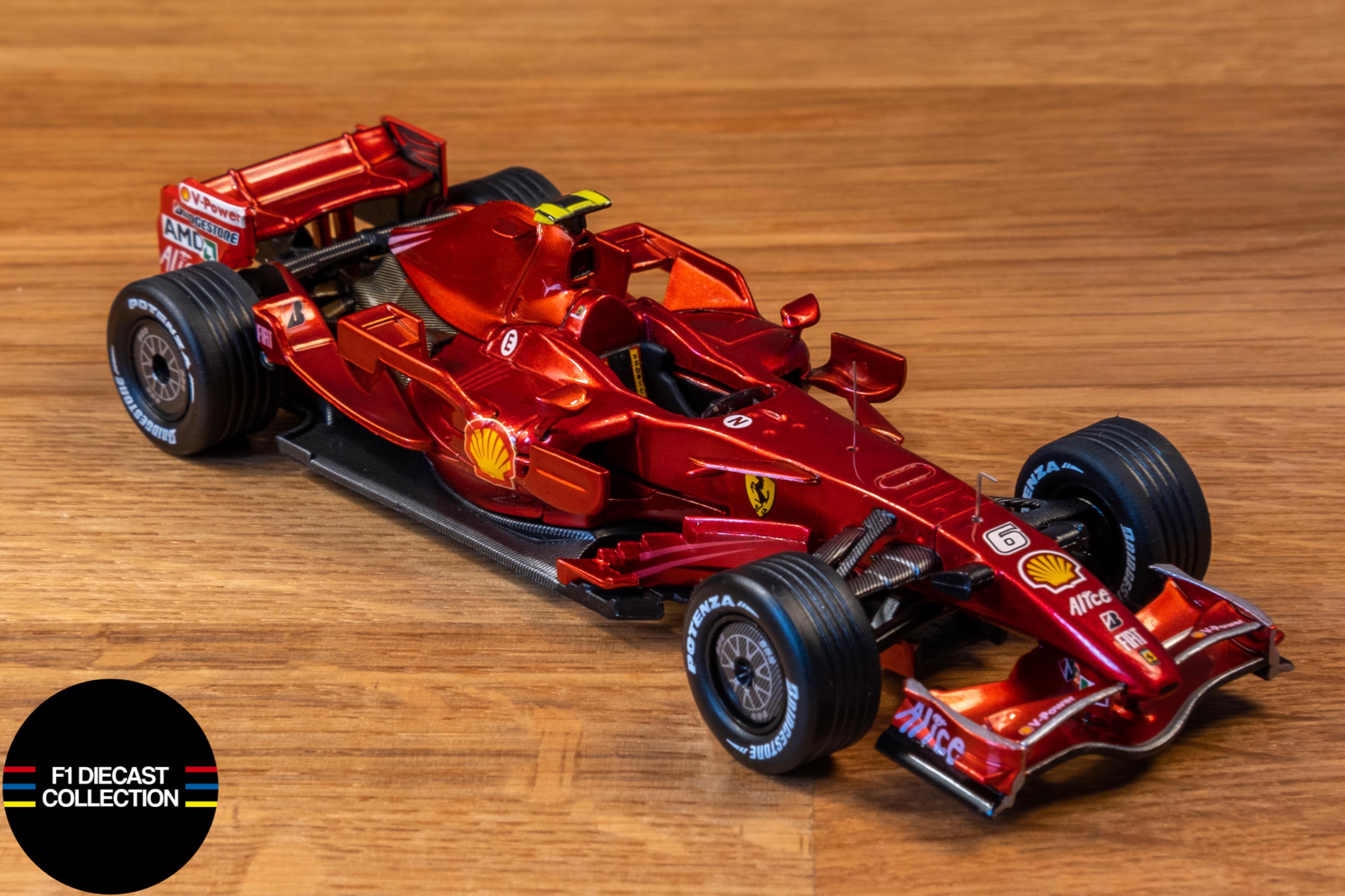 Hot Wheels Elite 1/43 Ferrari F2007 Kimi Raikkonen : r/Diecast
