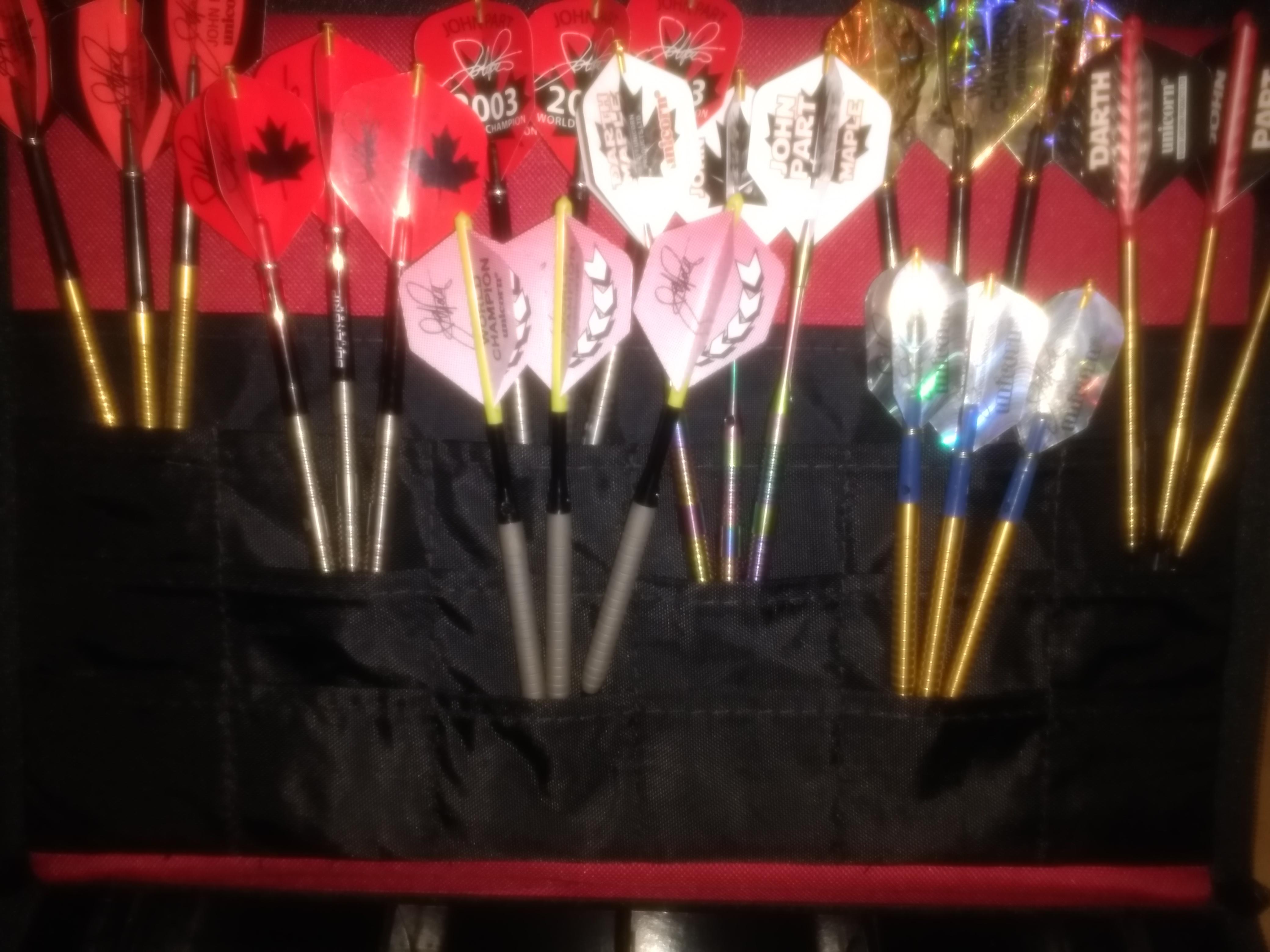 My John Part Collection : r/Darts