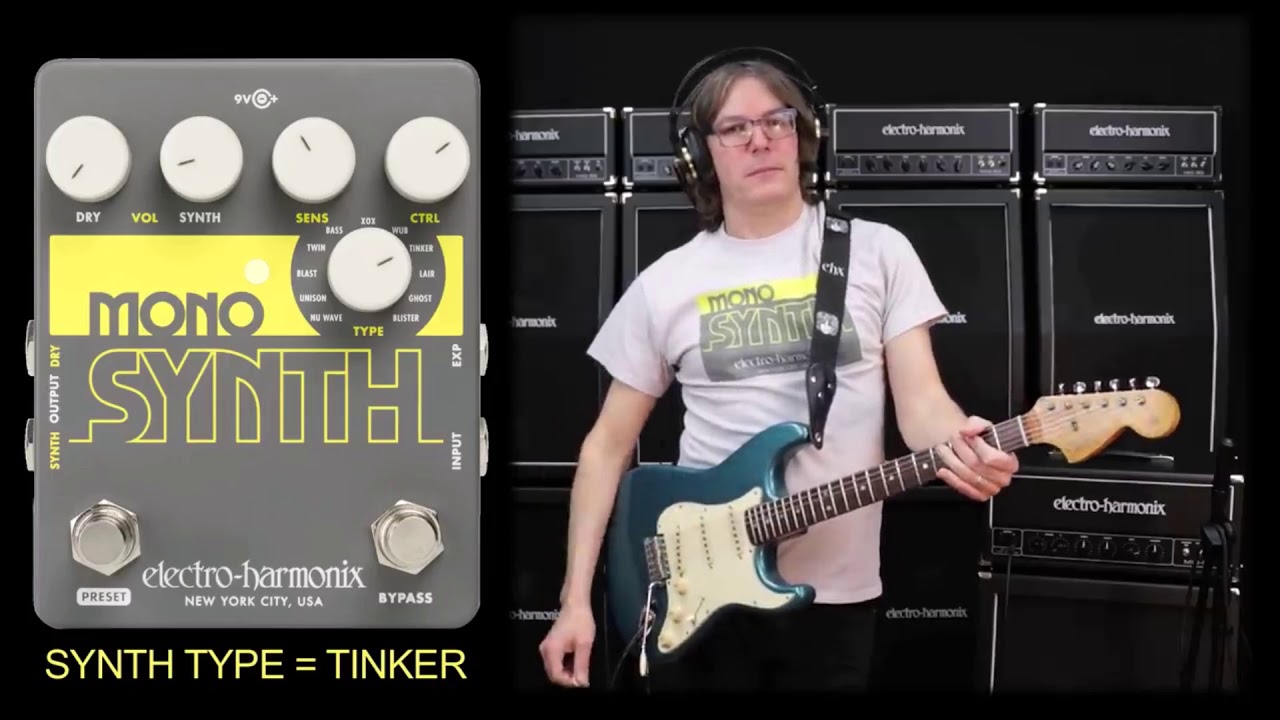 字幕スーパー版】Electro-Harmonix Mono Synth Guitar Synthesizer