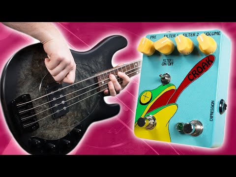 A Fuzz Pedal From Another Dimension! - Fuzzrocious Croak [Bass