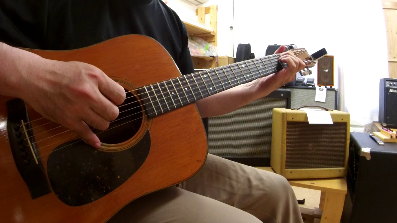 70's S.Yairi YD-401 指弾き - YouTube