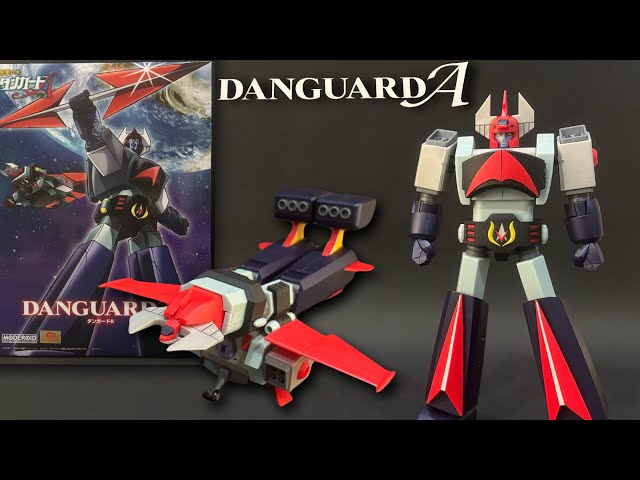 懐かしの昭和ロボット！ダンガードAの組み立て変形レビュー