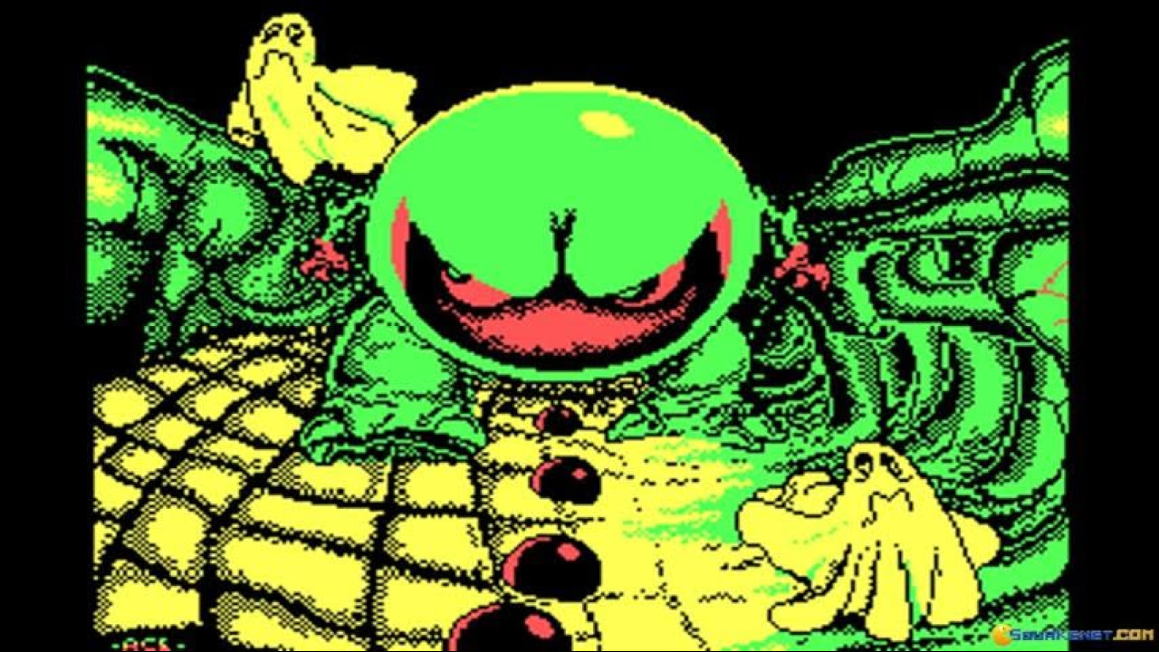 Mad Mix Game gameplay (PC Game, 1988) - YouTube