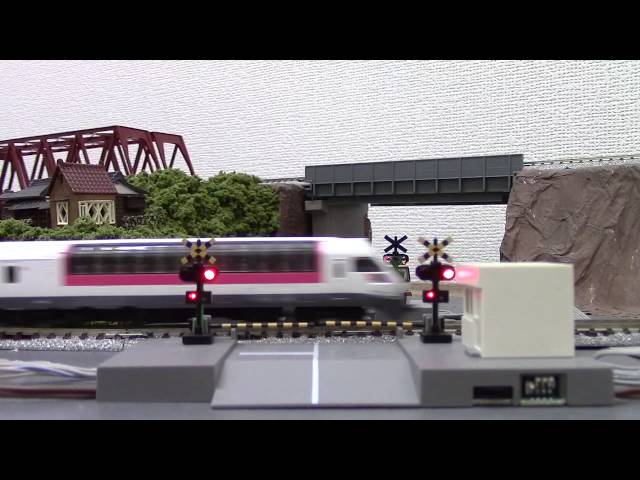 Nゲージ】5569 TCS自動踏切Ⅱ【TOMIX】 - YouTube