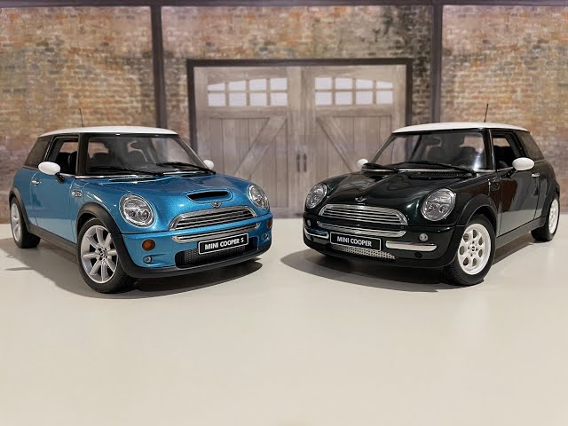 1:18 Mini Cooper R50 and R53 by AutoArt - YouTube