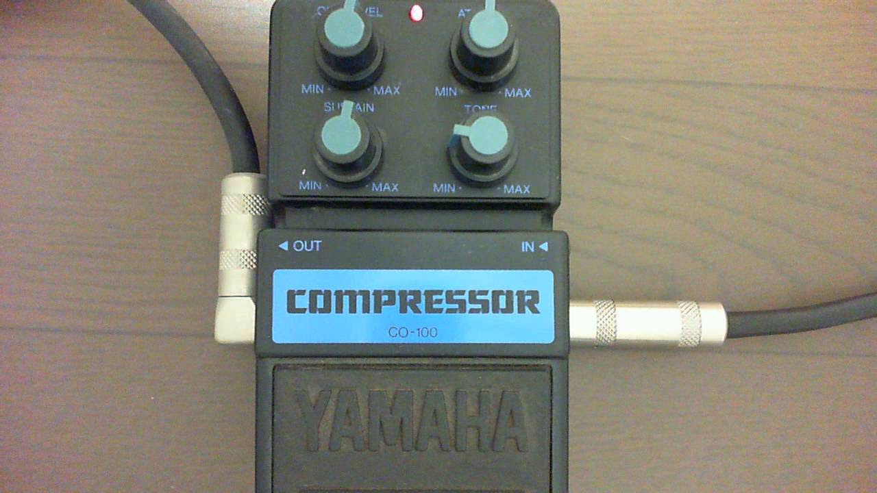YAMAHA ヤマハ CS-100 COMPRESSOR SUSTAINER コンプレッサー