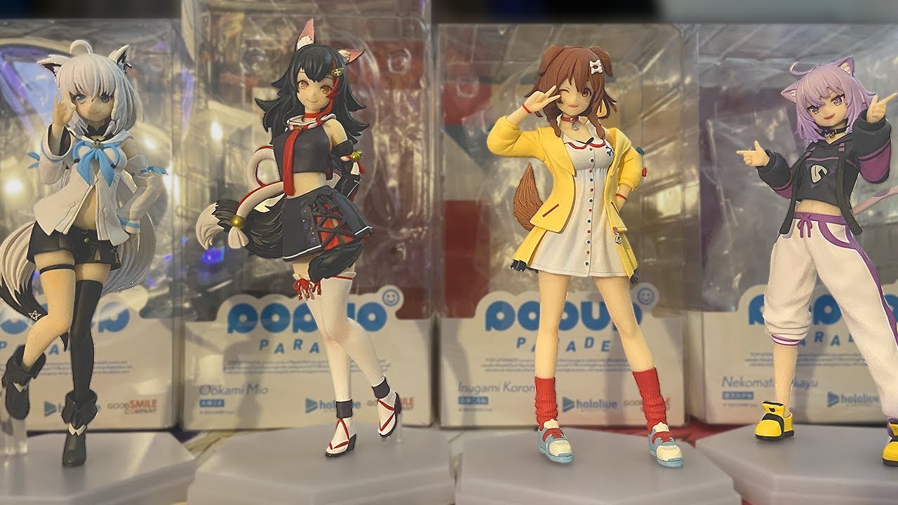 Hololive Gamers Pop Up Parade Figures - YouTube
