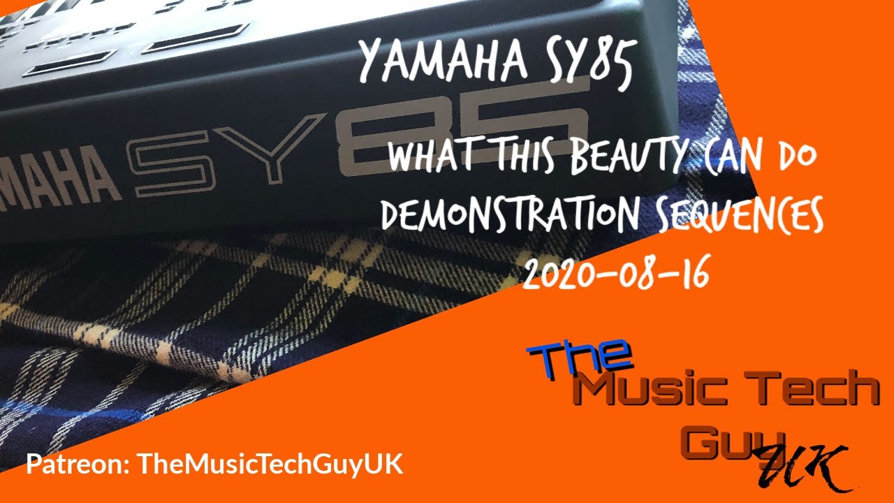 What this beauty can do Yamaha SY85 Demonstration Sequences - YouTube